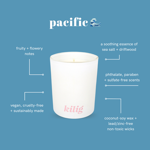 Pacific | Sea Salt, Peach, Jasmine & Honeysuckle