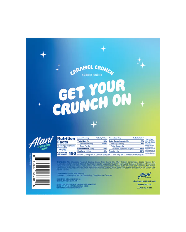 Alani Nu Protein Bar | Caramel Crunch