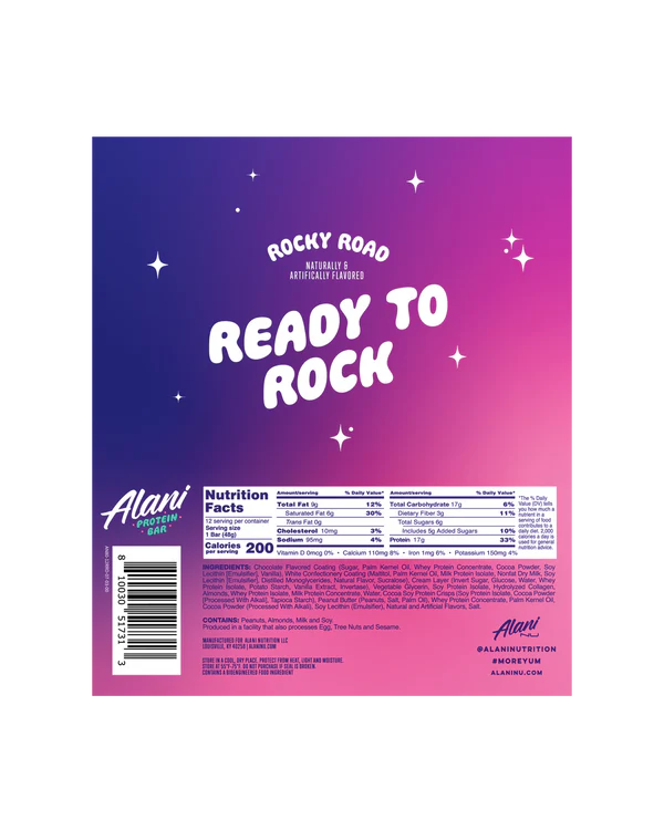 Alani Nu Protein Bar | Rocky Road