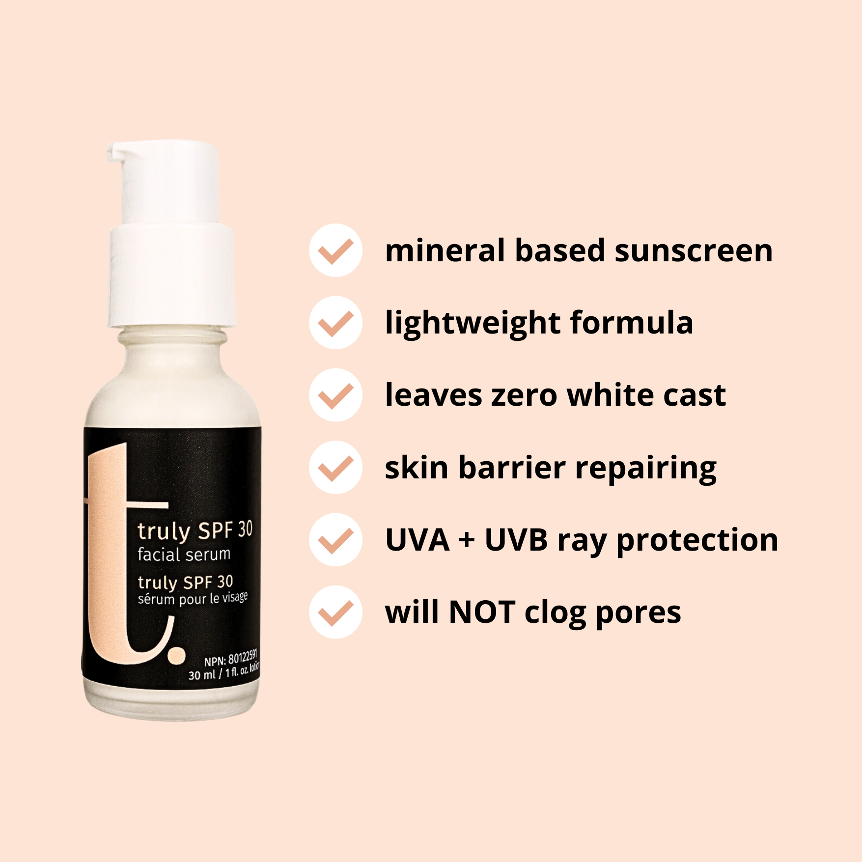 Truly SPF 30 Facial Serum
